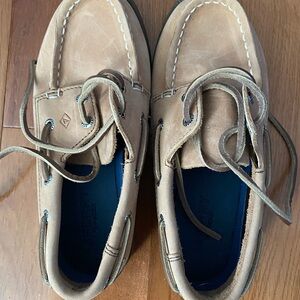 Sperry Boy’s Light Brown Boat Shoes